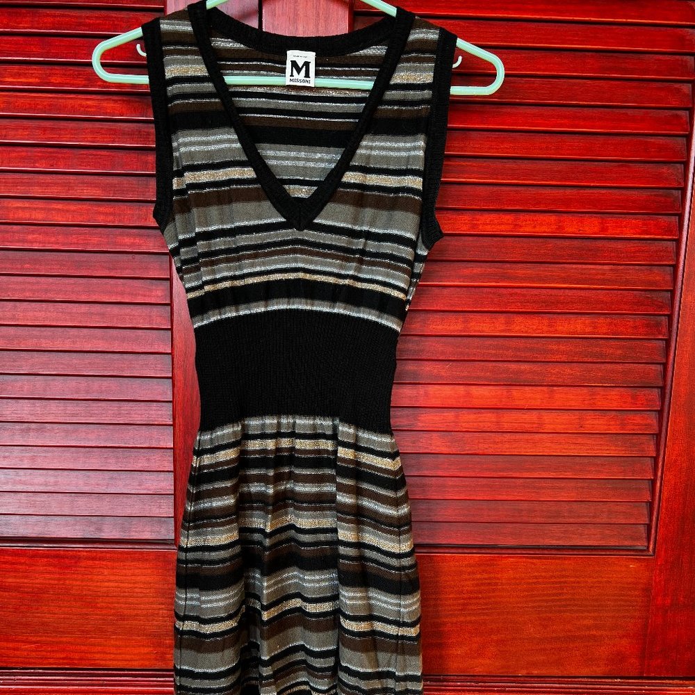 Missoni knit sleeveless mini dress